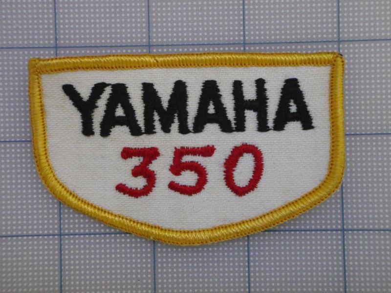 Vintage yamaha  patch 70s-80s biker motorcycle motocross birtbike yamaha 350