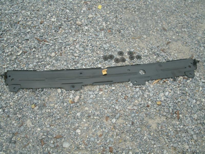 1982-1992 camaro upper hatch mounting bracket plate  - oem 