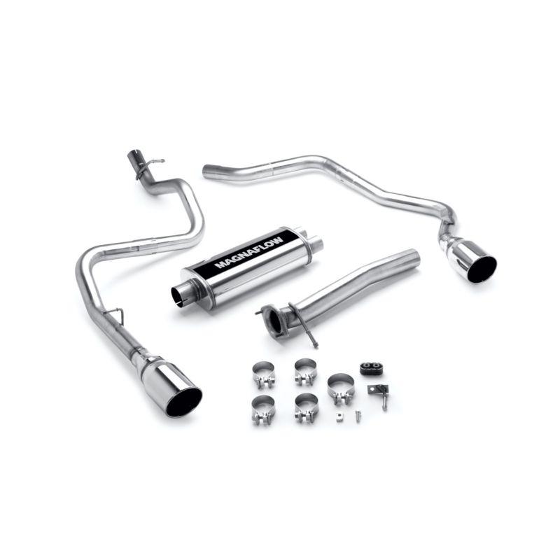 03-06 chevy ssr 5.3l & 6.0l magnaflow 3" cat-back dual exhaust system 15843