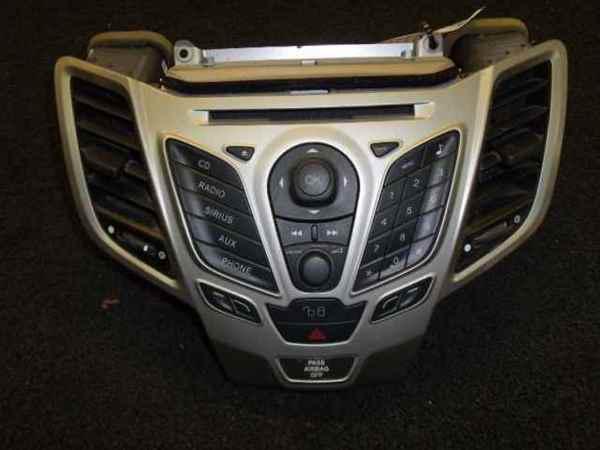 11-13 ford fiesta oem cd mp3 player radio lkq