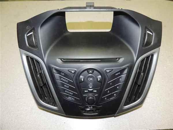 2012 ford focus cd player radio control panel oem lkq