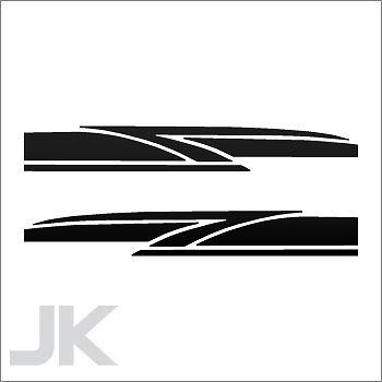 Sticker decals tribal racing design sports cars speed reverse images 0502 agxaf