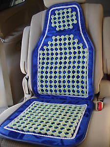 Jade seat cushion comfort massage for car, sofa, chair 