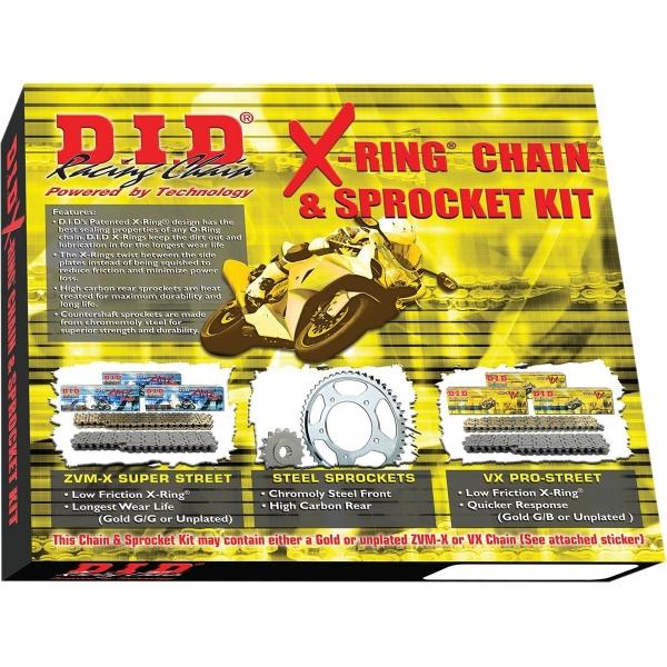 D.i.d x-ring chain and sprocket kit dkk-009g