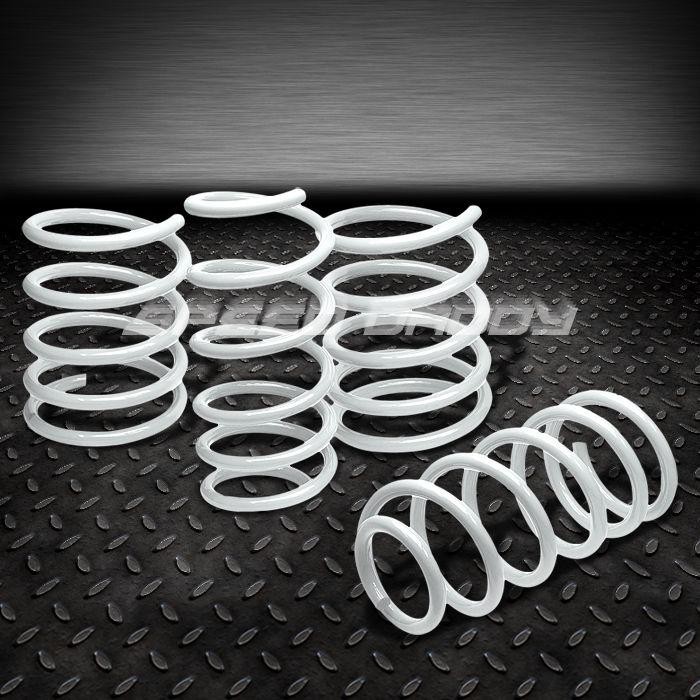 2" drop suspension lowering springs/spring 02-06 nissan altima l31 sl ser white