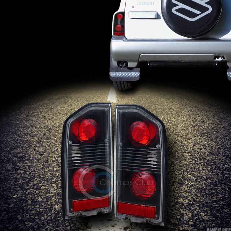 Black sport altezza tail lights lamps 1988-1998 suzuki vitara sidekick tracker