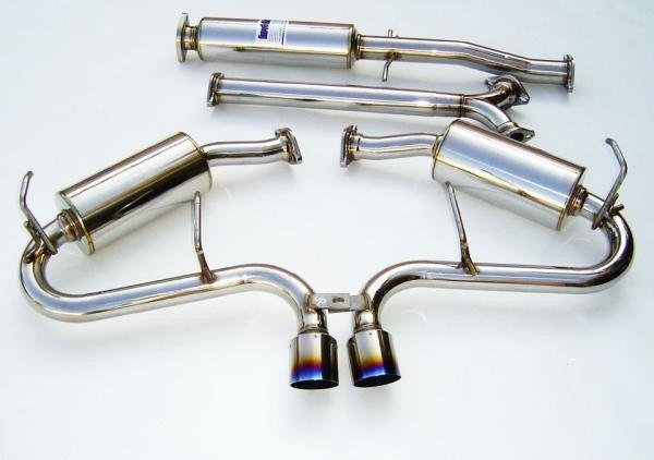 Invidia exhaust n1 catback cat back titanium tip 05-06 mini cooper s 2dr 1.6l