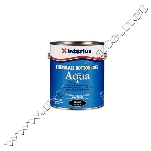 Interlux yba579g fiberglass bottomkote aqua / fb