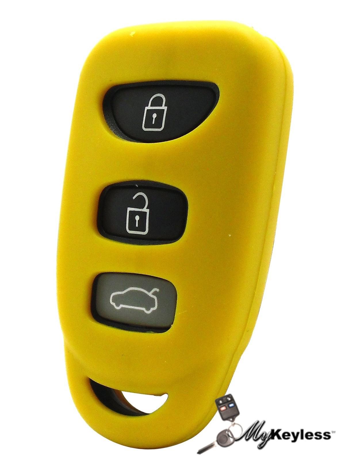 New kia replacement keyless entry car remote keyfob key fob + protective jacket
