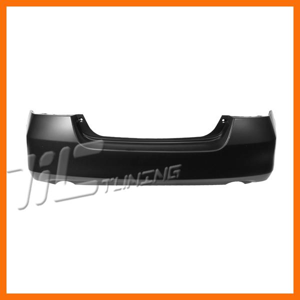 06 07 honda accord 4dr v6 rear bumper facial cover primered plastic capa