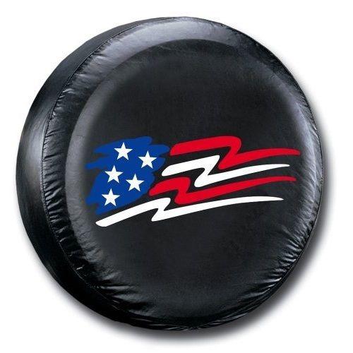 American flag spare tire cover