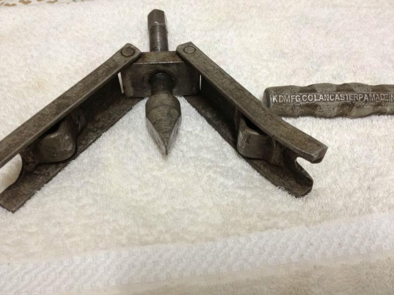 Vintage kd tools no. 919 flathead ford valve spring remover tool & delegard tool