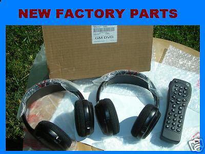 2005 buick ranier wireless headphones & remote