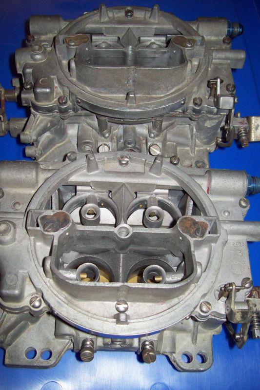  carter afb carburetors carbs 750 cfm dual-quad 2x4's chevy cross ram  mopar 