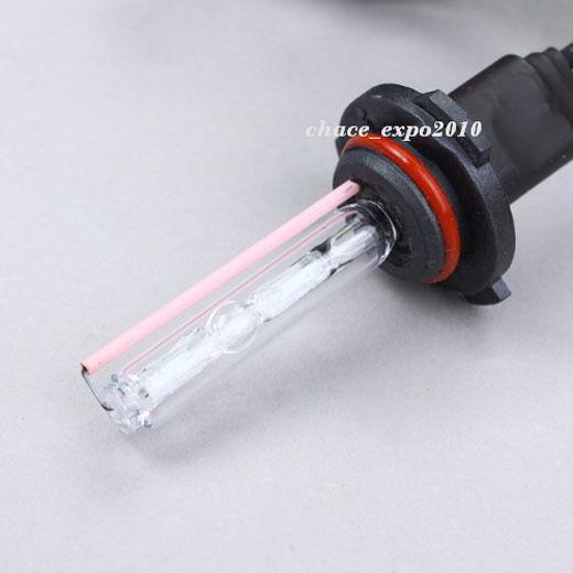 2 hid xenon car headlight bulbs lamps 9005 hb3 pink 35w