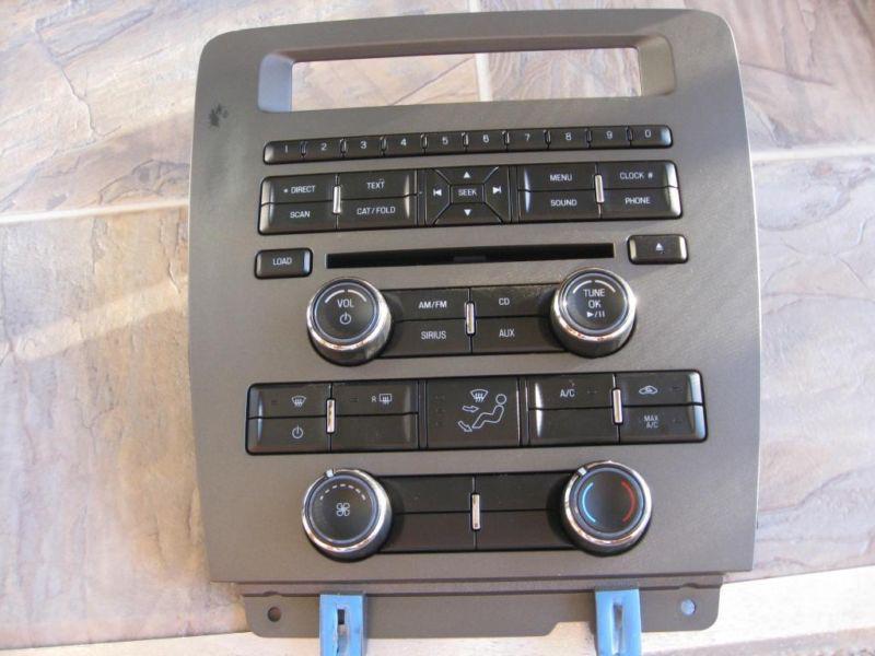 Oem ford mustang bezel face climate control radio heat cd cd-br3t-18a802 2011