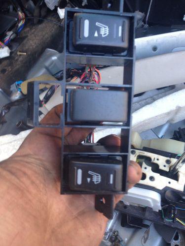 04 05 06 nissan maxima heated seat button switch with harness oem