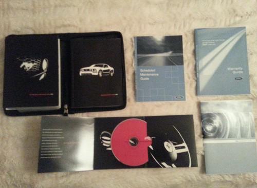 2006 ford mustang owners manual, case & cd