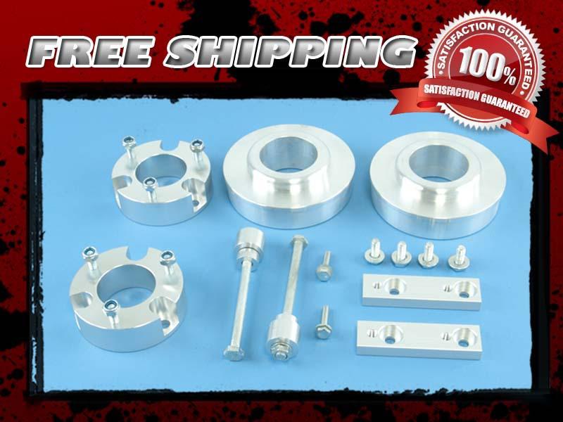 Silver lift kit front 2" rear 1.5" swaybar differential skidplate drop 4wd 4x4