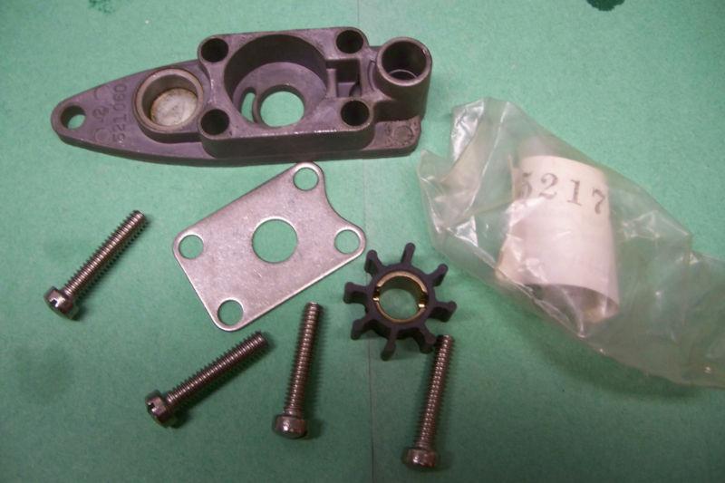 Chrysler outboard water pump kit fk1118 - nos  (f521065 impeller)