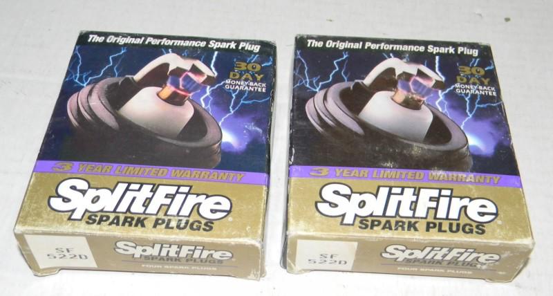 Set of 8 new splitfire sf522d spark plug lh-22643 no reserve