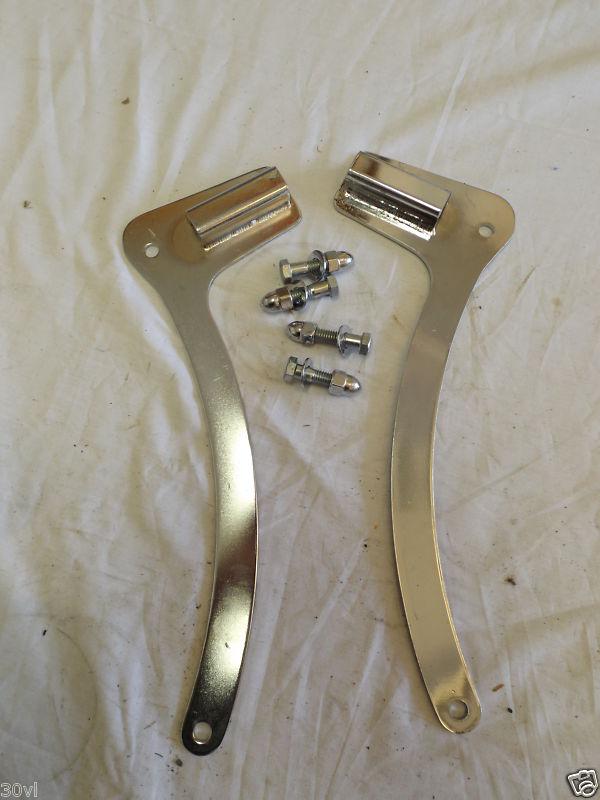 Vintage sportster sissybar mount rails  