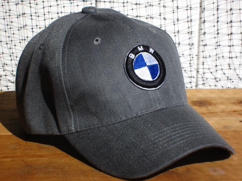 New nwt bmw classic logo steel baseball golf driving fishing hat cap automobile