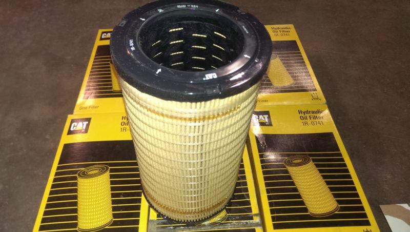 (box of 9) caterpillar hydraulic transmission filter element- part # 1r-0741