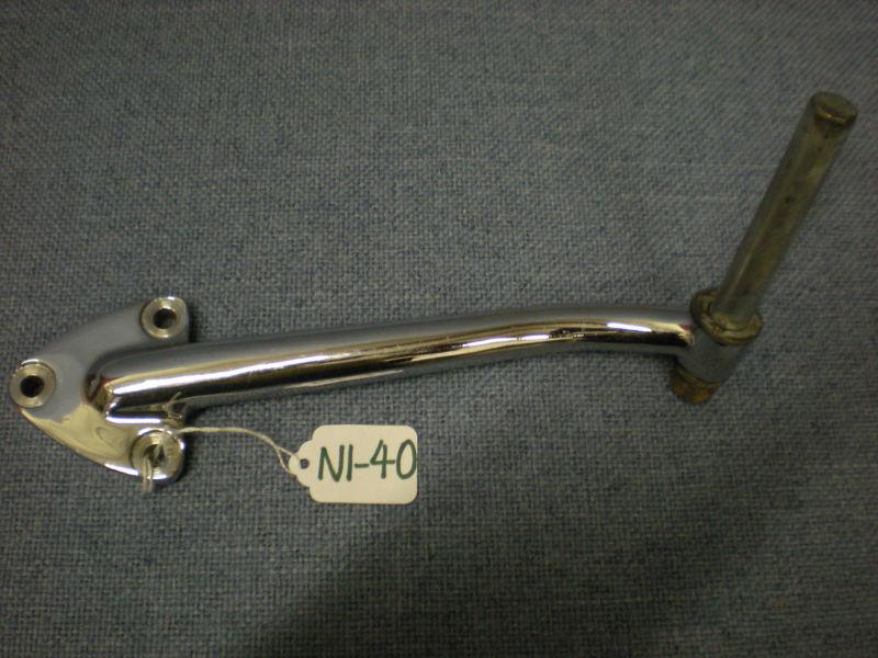 Norton 750 commando footpeg assembly. right hand.