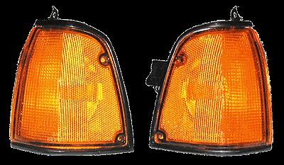 88-93 ford festiva turn signal lamp light blinker assembly pair set lh+rh