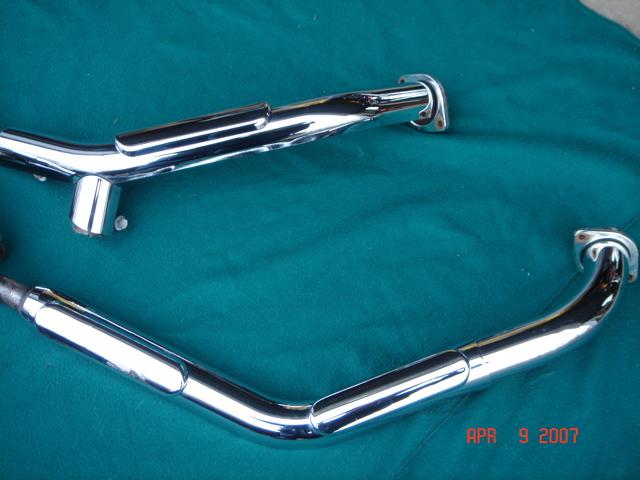 2005 suzuki boulevard m50 partial factory exhaust system