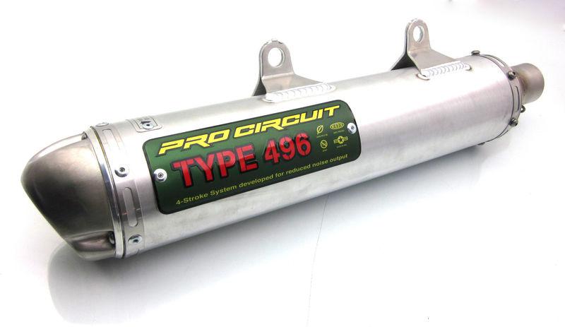 Pro circuit type 496 slip on exhaust ktm 450 sx 03 2003