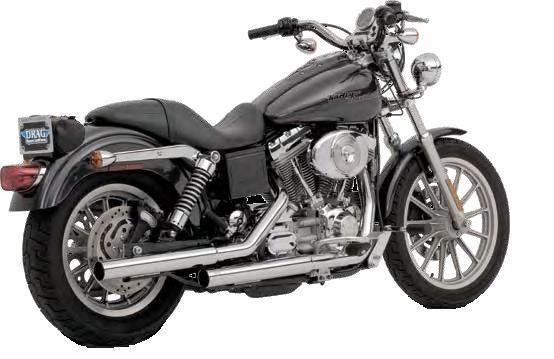 Vance & hines mufflers straightshots for harley dyna glide