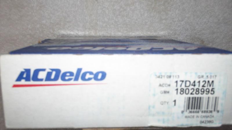  acdelco 17d412m disc brake pad 