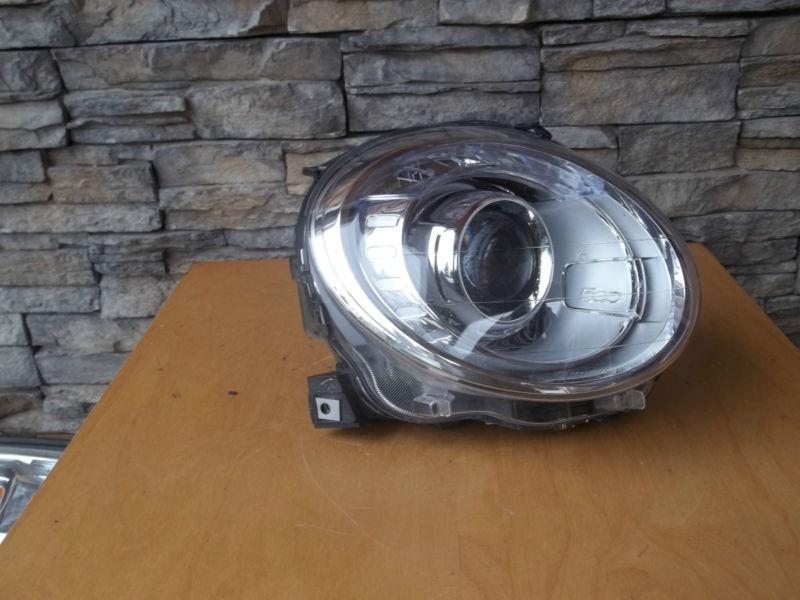 2012 2013 fiat 500 passenger right side headlight oem