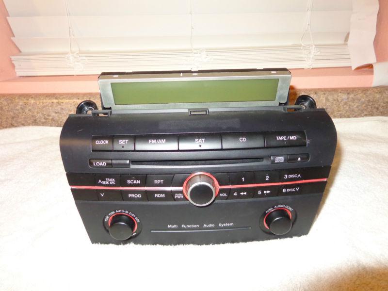 2005 mazda 3 radio cd player oem bn8k669ro factory oem 