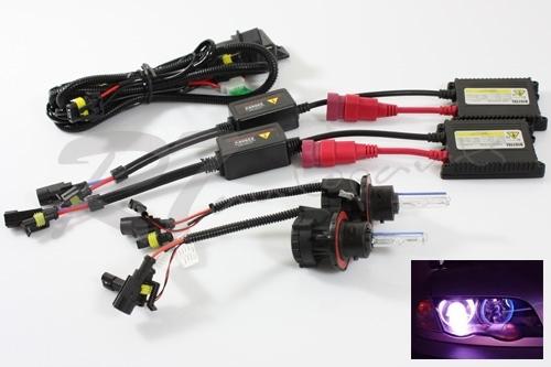 H13/9008 jdm 12000k purple slim bi-xenon hid high/low beam lights conversion kit