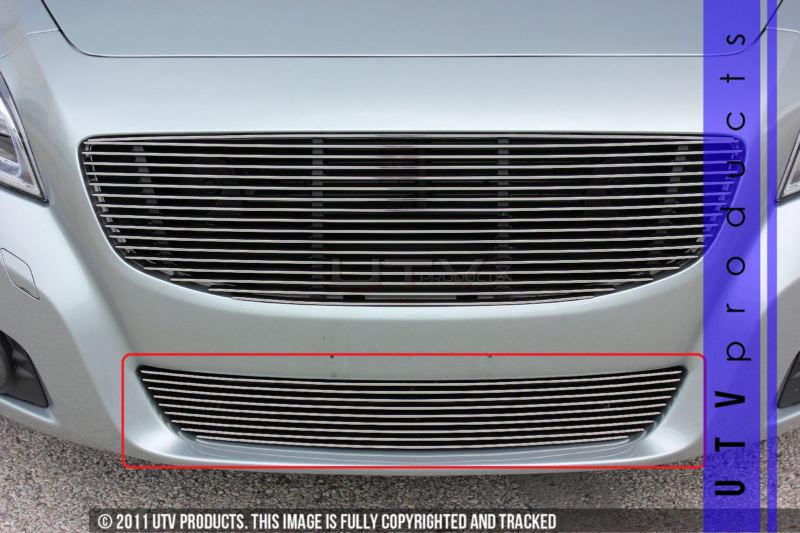 2011 - 2013 volvo c70 1pc bumper chrome billet grille kit t5  custom 11 12 13