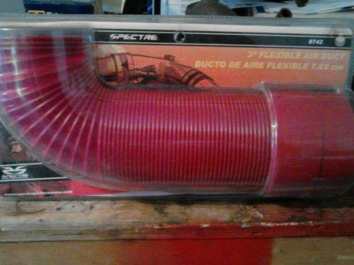 Spectre 8742 red 3" cold air turbo air duct