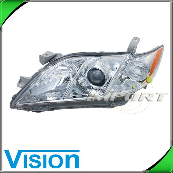 Driver side left l/h headlight lamp assembly new 2007-2008 toyota camry le xle