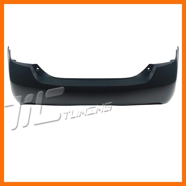 07-10 usa 4cyl camry le capa certified rear bumper primed cover w/o spoiler