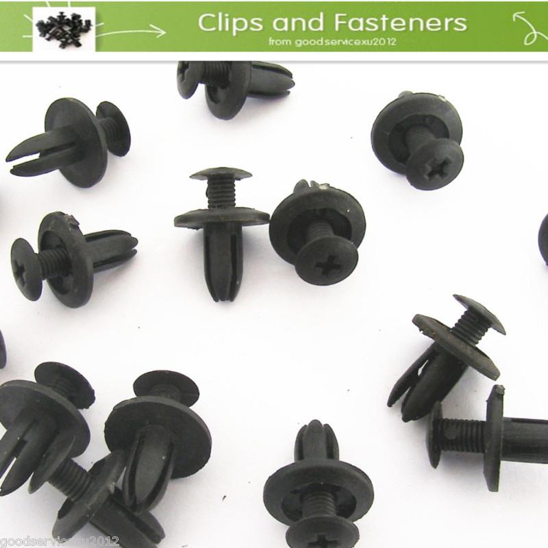 25 pcs push type nylon clip retainer for honda 90684-sa5-0030 nissan 10998-30880