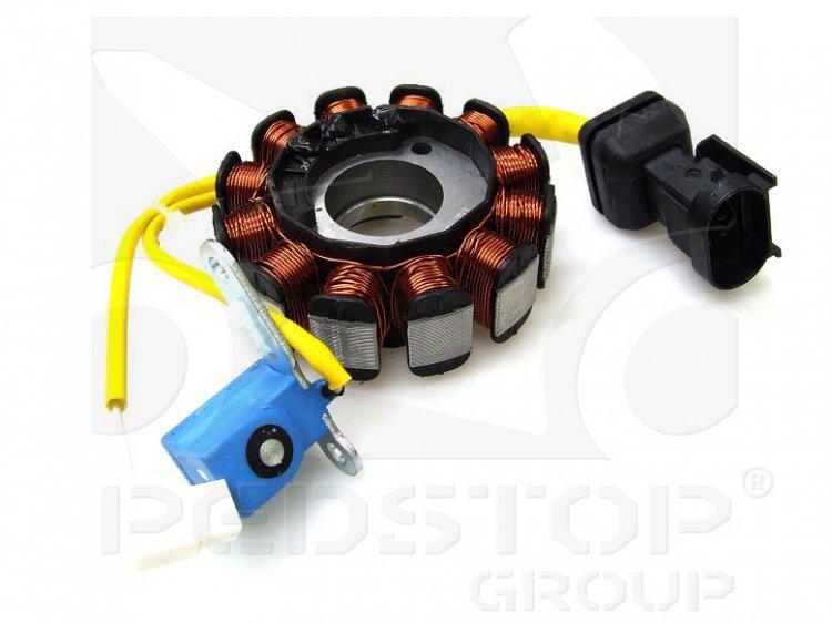  vespa stator lx 150, s150, et4, gt 200, 200l, fly, leader lx150 gt200 stator