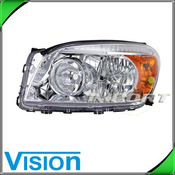 Driver side left l/h headlight lamp assembly replacement 06-08 toyota rav4 rav-4