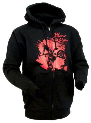 Moose racing mens stopee zip hoody 2014