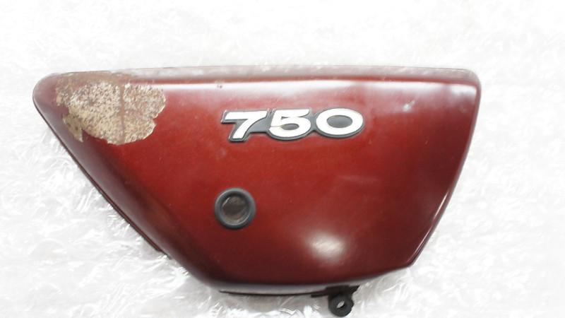 1975 kawasaki h2750 h-2 h2 750 kh750 kh triple *402 right side cover