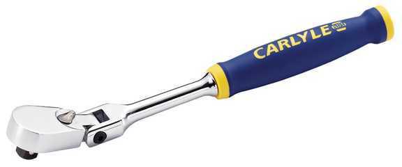 Carlyle hand tools cht r38f90 - ratchet, teardrop flexible; 3/8""