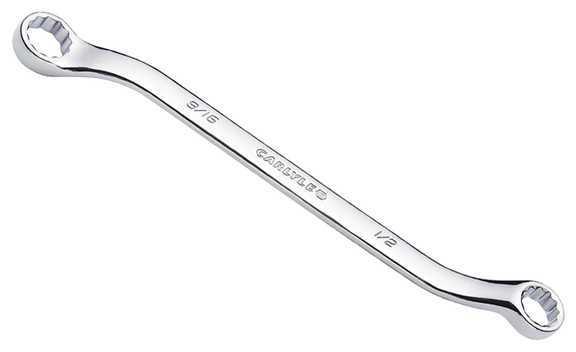 Carlyle hand tools cht lbow1618 - wrench, off-set long box end sae; 1/2"", 9/...