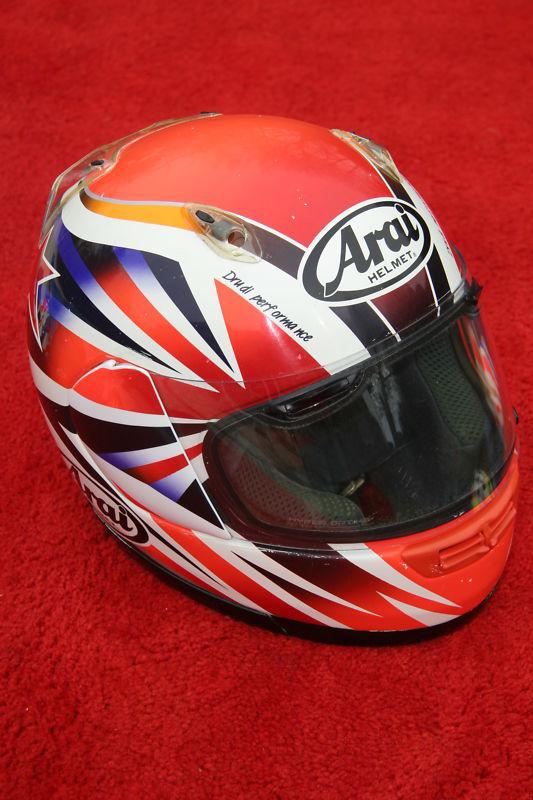 Arai quantum simon crafar 1998 race replica helmet xl