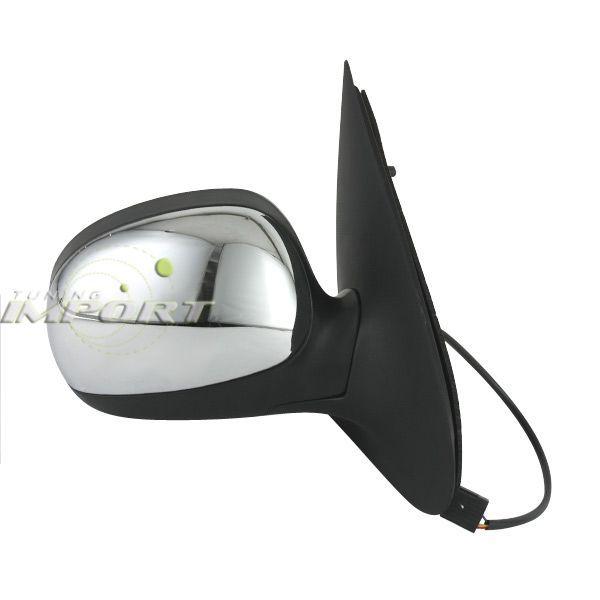 1998-2002 ford expedition power chrome no lamp passenger right side new mirror